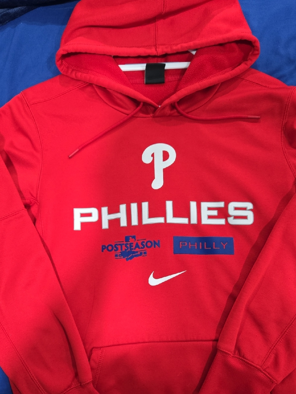 Nike Red Philadelphia Phillies Pullover Hoodie 2022 Post Season
